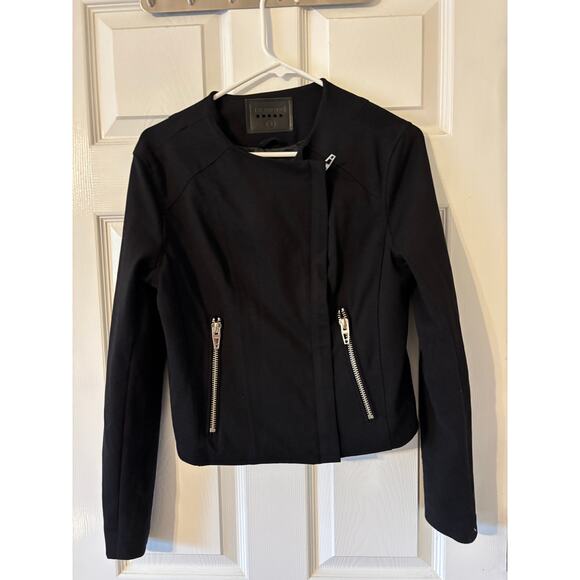 Blank NYC black moto jacket sz small - Picture 2 of 10